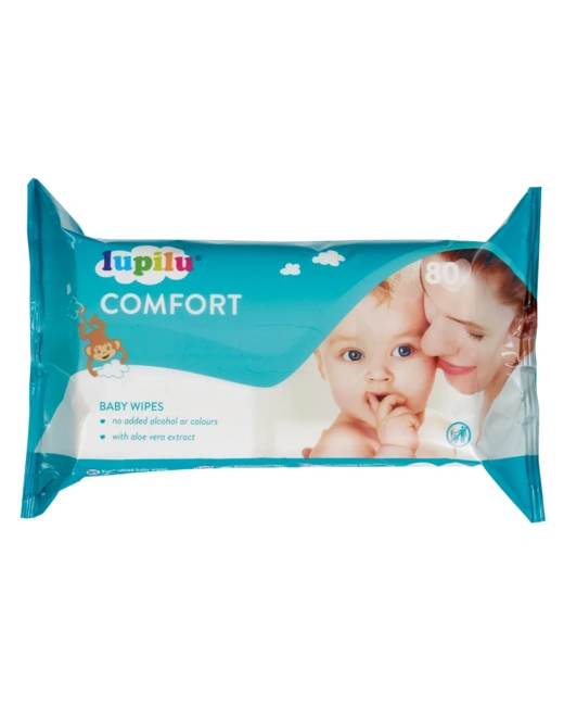 Lingettes humides pour bébés Comfort