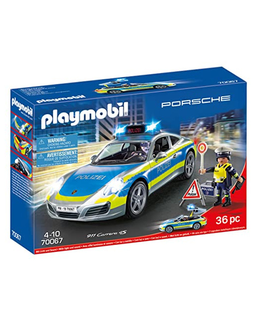 Playmobil City Action - Porsche 911 Carrera 4S Police