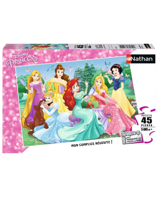 Puzzle Rencontre avec les princesses Disney - de 5 ans
