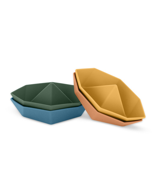 Jouets de Bain en Silicone Ships 6m+