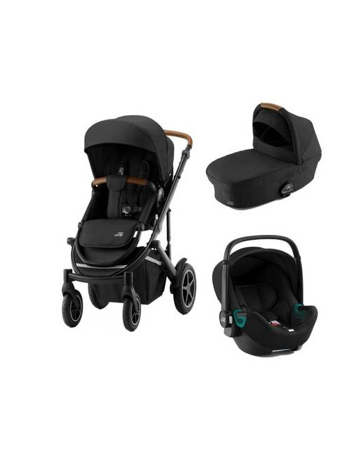 Poussette Smile III + nacelle + coque Baby Safe 3