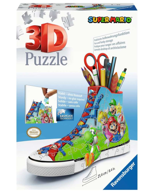 Puzzle Sneaker - Super Mario - de 8 ans