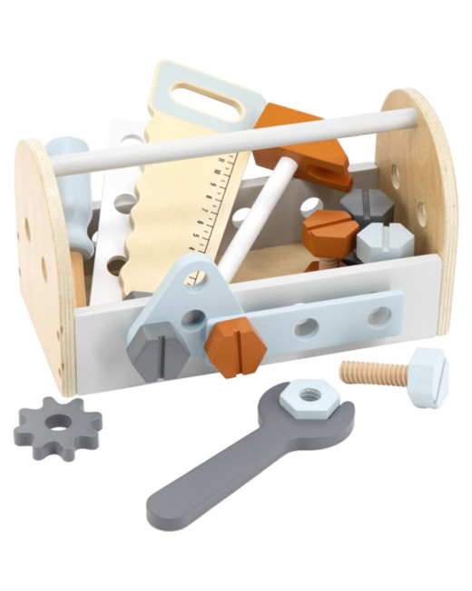 Boîte à outils en bois