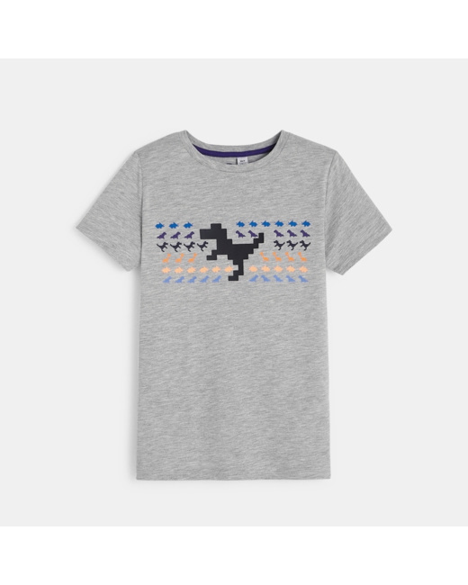 T-shirt magique gris garçon