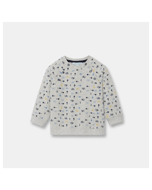 Sweat chiné imprimé