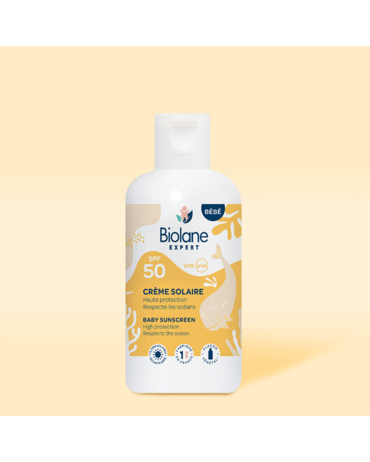 Crème solaire bébé