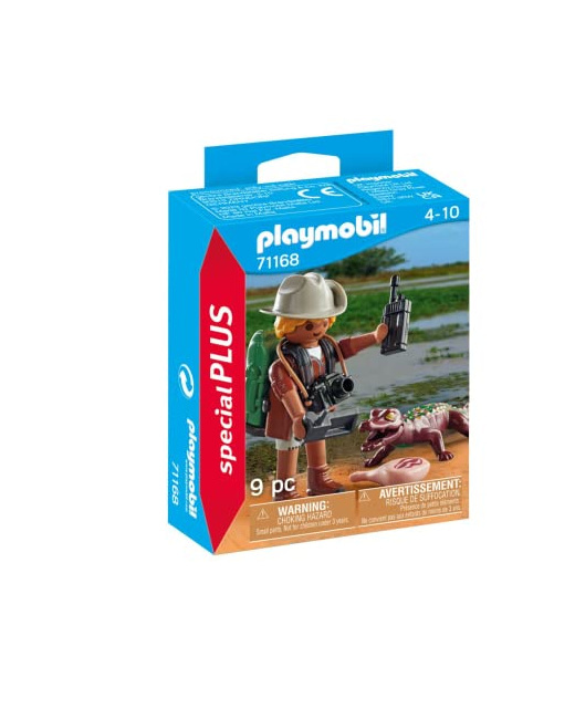 Playmobil Special Plus - Chercheur avec cayman