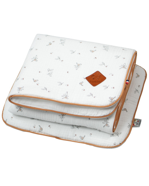 Coussin et couverture pour berceau et couffin