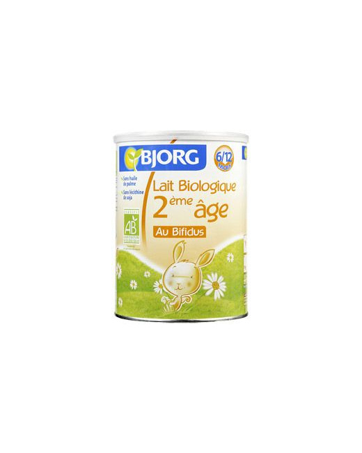 Lait biologique au bifidus 2è âge