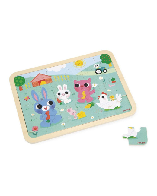 Puzzle en bois 24 pièces