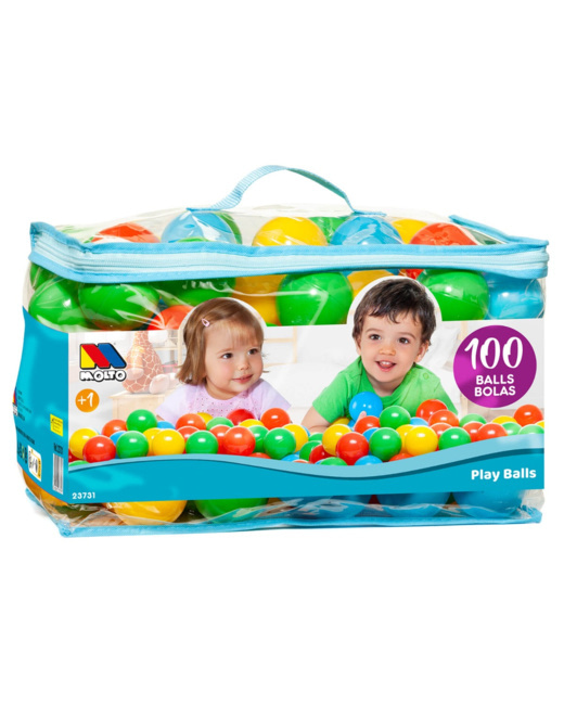 100 balles colorées pour piscine à balles