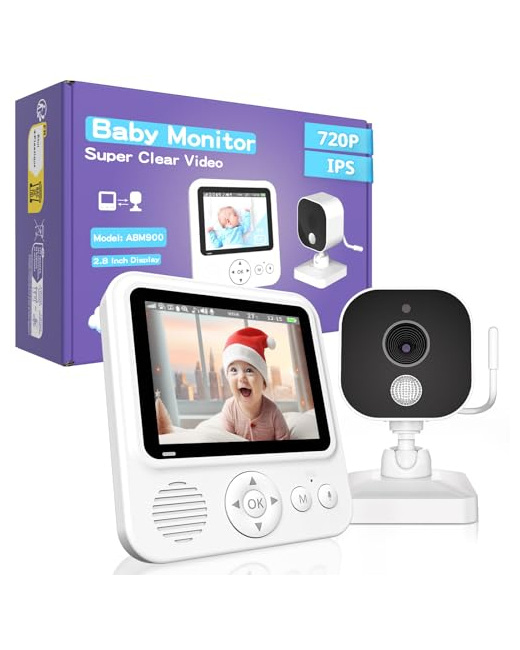 Babyphone vidéo 2.8 pouces
