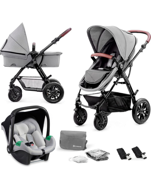 Poussette trio moov 3 en1 + siège auto mink pro