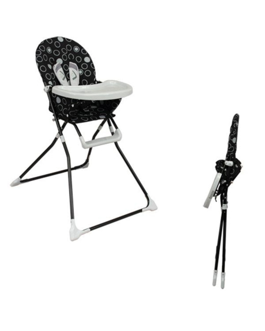 Chaise haute pliante Black Emotion