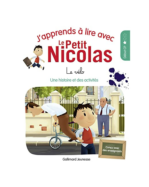 Livre J'Apprends A Lire Avec Le Petit Nicolas - 3 Le Velo