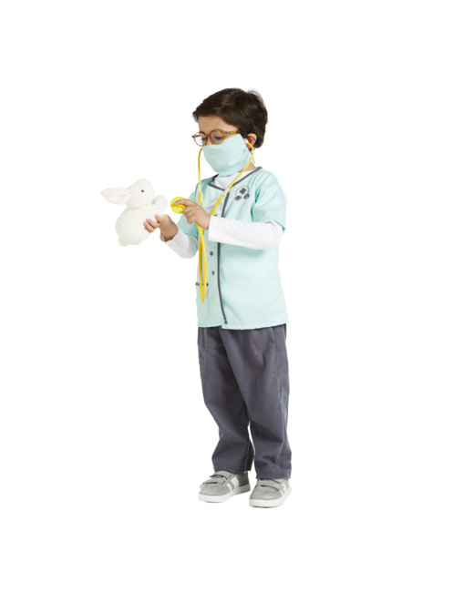 Déguisement Vétérinaire avec peluche 3-5 ans by Imagibul