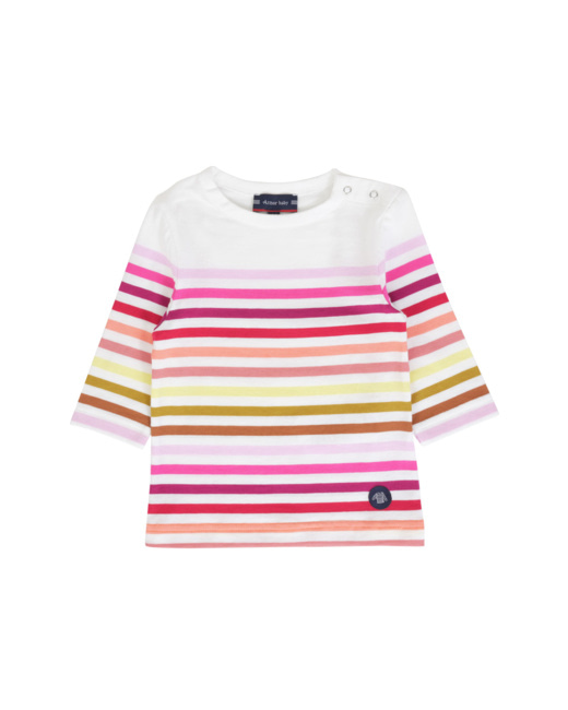 Marinière 10 couleurs Baby - coton - Multico Kerema Milk