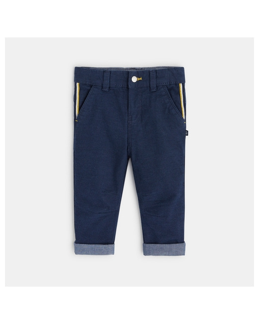 Pantalon toile fantaisie