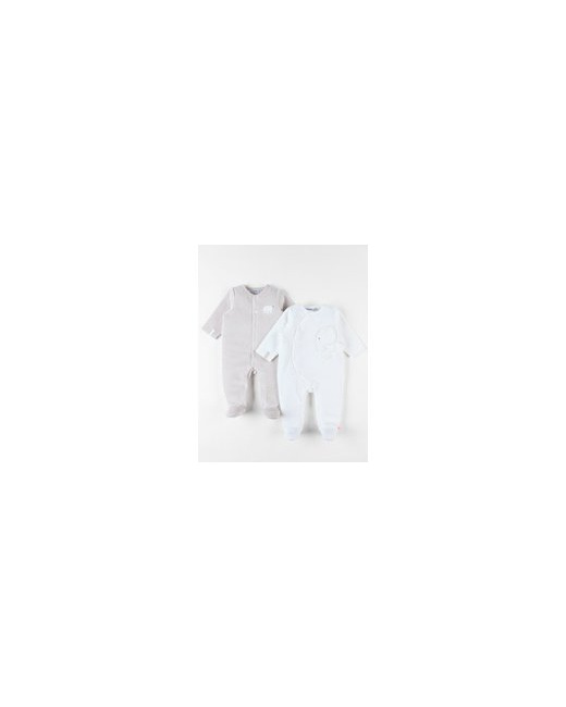 Set de 2 Dors-bien en Velours