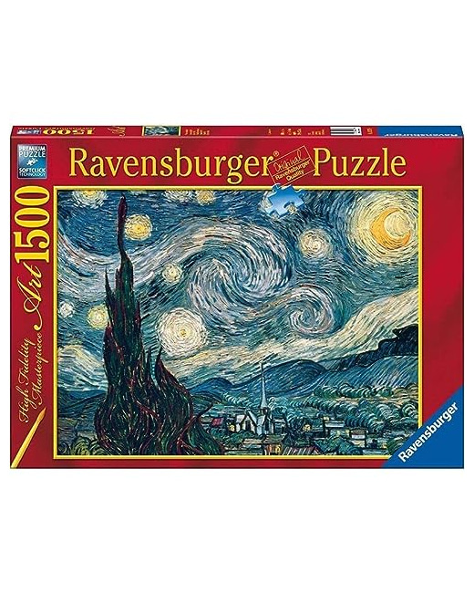 Puzzle - La Nuit Étoilée - Van Gogh - 1500 pièces