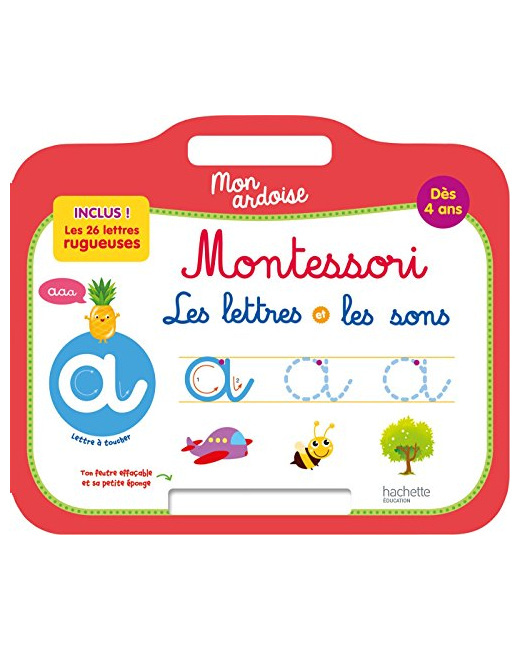 Mon ardoise MONTESSORI Les lettres et les sons Dès 4 ans