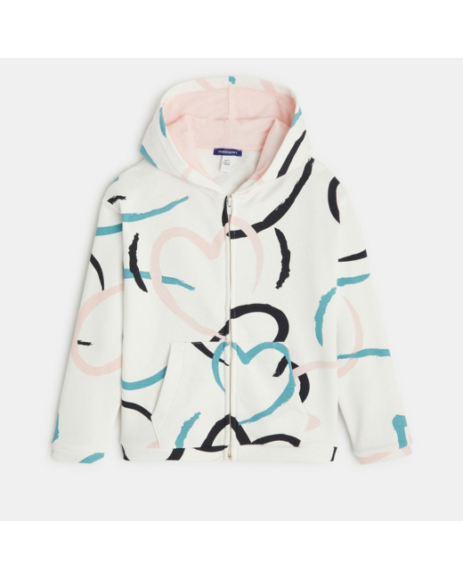 Sweat-shirt motif graphique fille