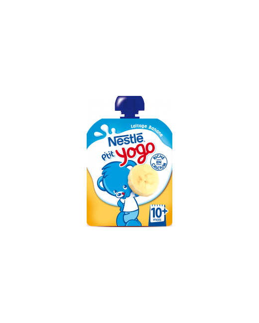 P'tit Yogo - Gourde lactée banane (dès 10 mois)