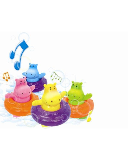 Hippos musicaux bain