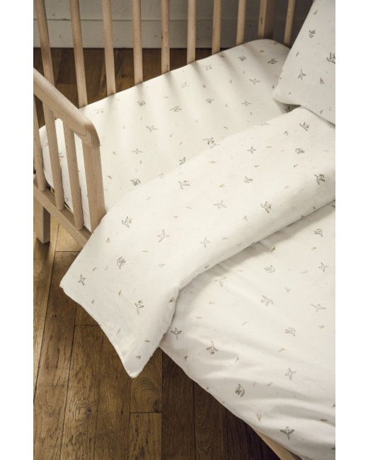 Housse de couette Coton Bio bébé L'envolée