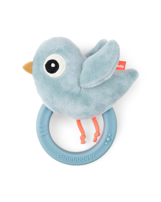 Hochet et anneau de dentition Birdee