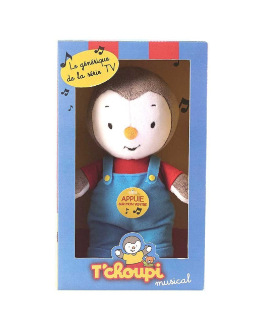 Peluche Musicale T'choupi