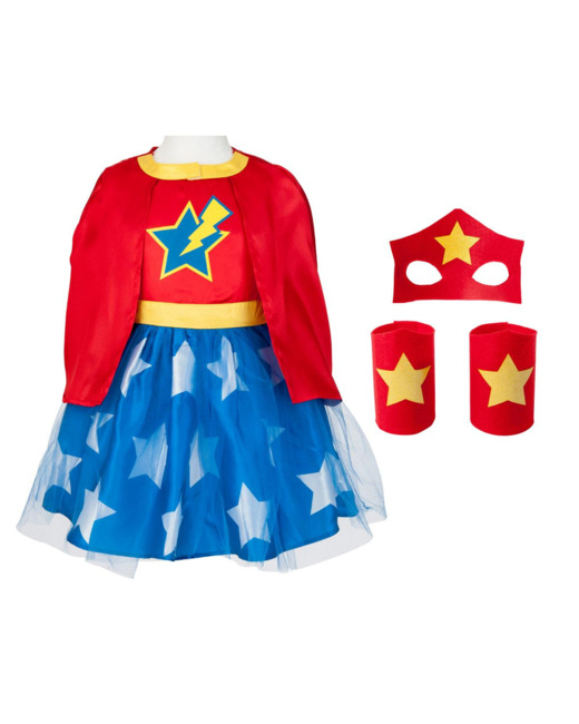 Déguisement super girl héros