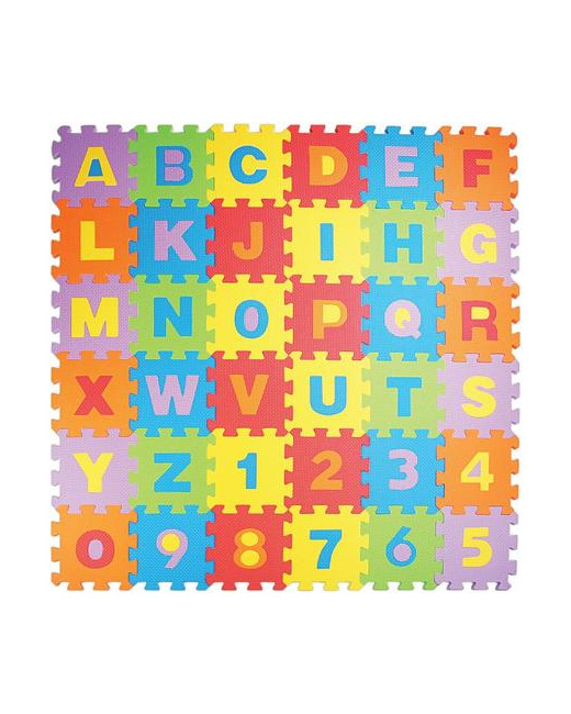 Dalles en mousse - Lettres et numéros