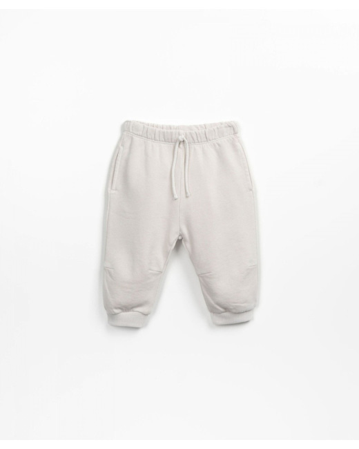 Pantalon jogging blanc cassé Fiber