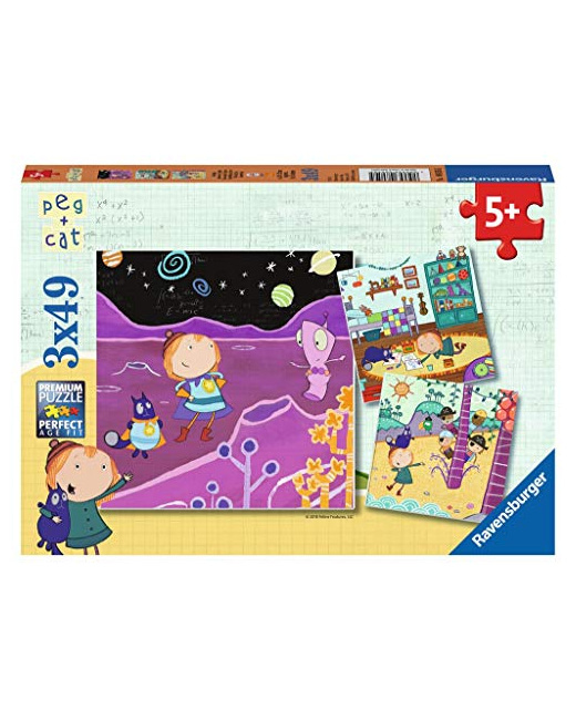 Puzzle - Multicolore - 3x49 pièces