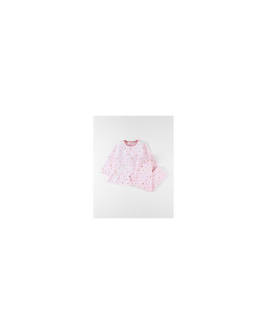 Pyjama 2 pièces imprimé animalier en velours