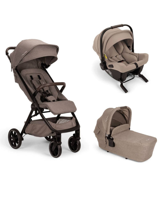 Poussette trio trvl lx + siège auto pipa urbn + nacelle lytl 
