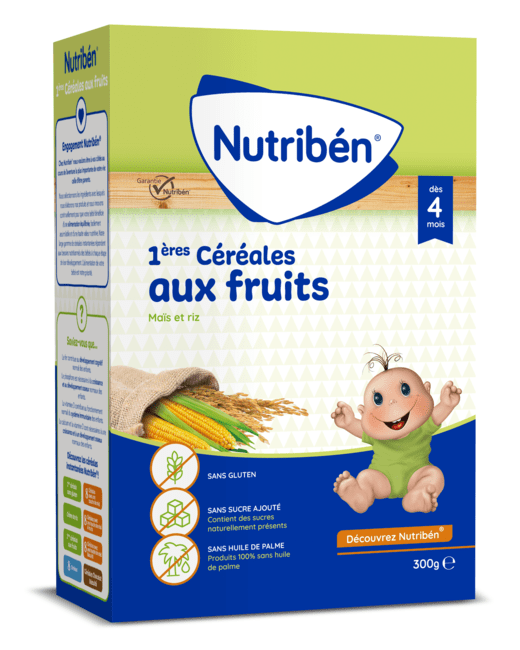 Premières céréales aux fruits