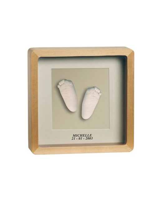 Baby Art cadre empreinte 3D Deluxe