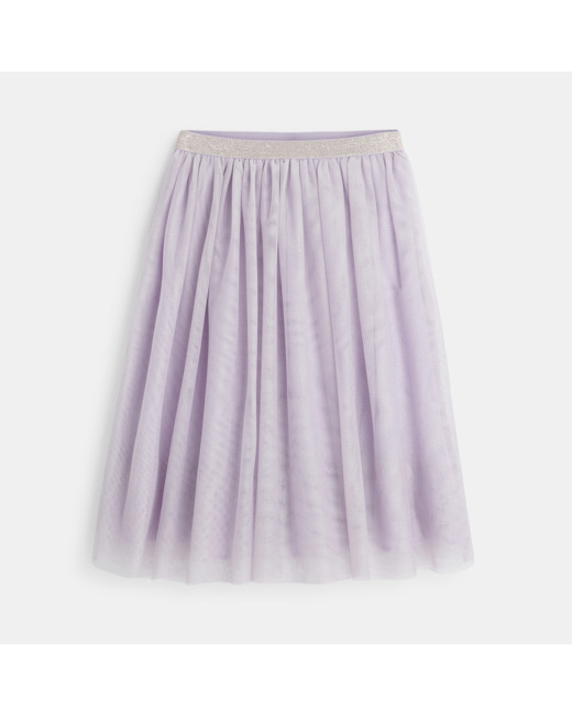 Jupe ballerine pailletée violettes fille