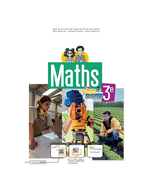 Mathématiques 3e Prépa-métiers - Livre élève - éd. 2022