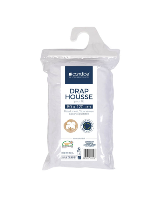 Drap housse Jersey coton