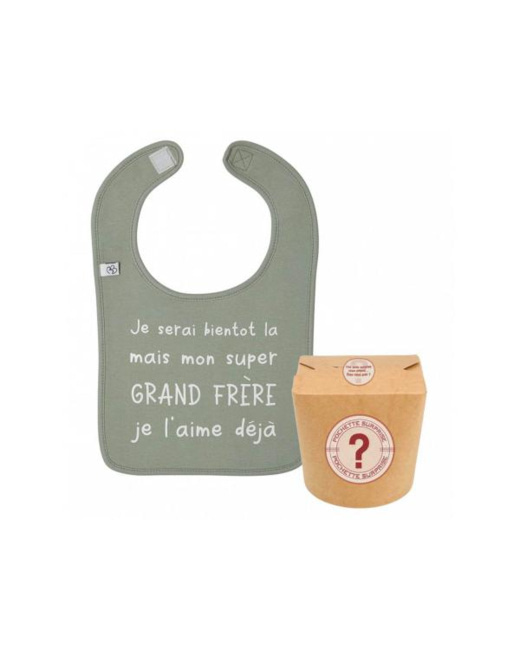 Pochette surprise "Mon super grand frère je l’aime déjà"