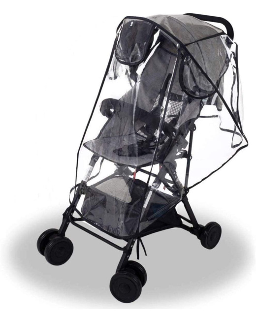  Habillage Pluie pour Poussette - Housse Universelle 