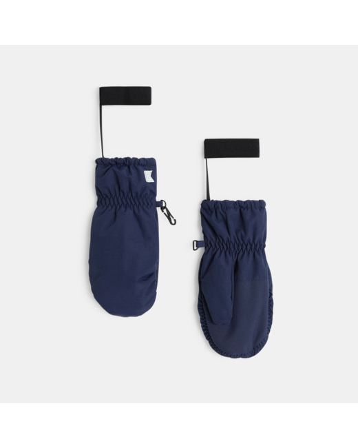 Moufles de ski imperméables bleues garçon