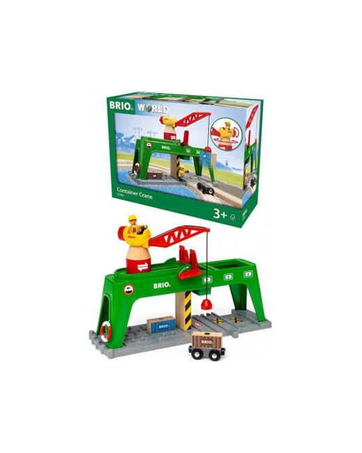 Grue double voie de chargement
