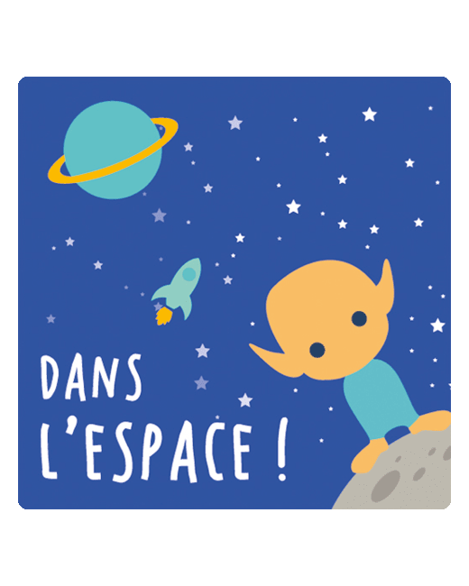 Livre audio enfant - Dans l'espace