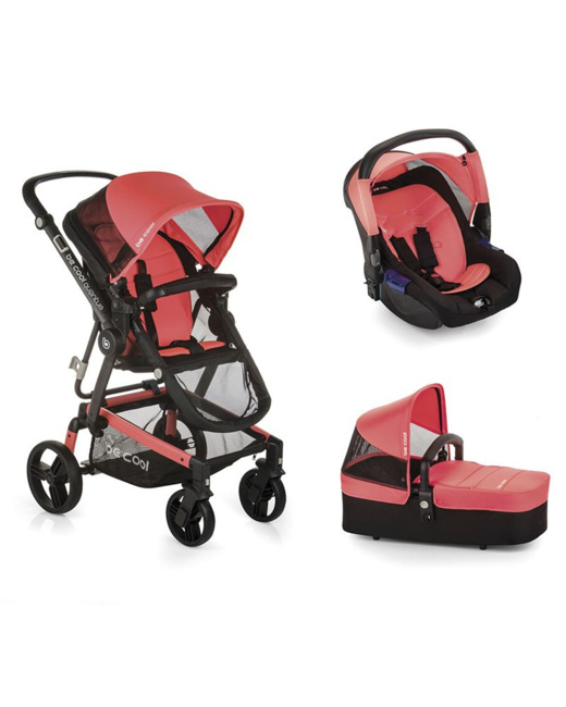 Trio Poussette Quantum + Nacelle Top Plus + Coque Zéro