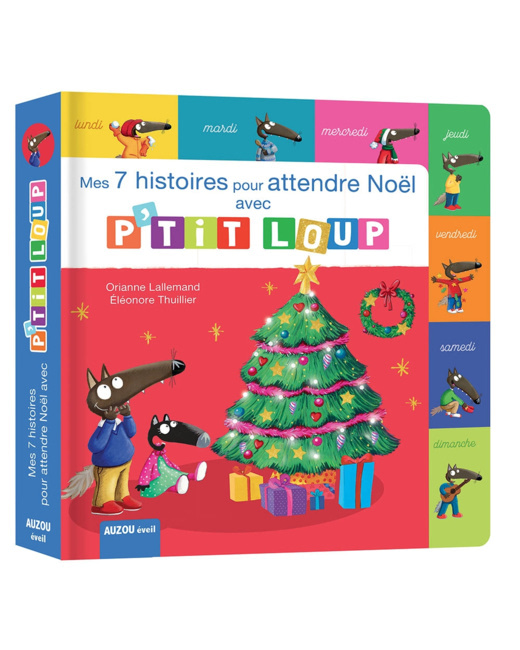 Livre Mes 7 histoires de Noël avec P'tit Loup