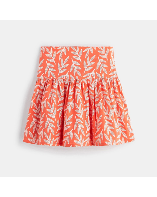 Jupe évasée rouge fille